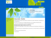 naturejoy.de Webseite Vorschau