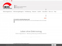ibes-gegen-elektrosmog.de Webseite Vorschau