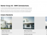 steiner-group.ch Webseite Vorschau