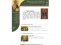 bulgariandiocese.org Webseite Vorschau