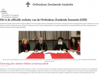 orthodox.nl Webseite Vorschau