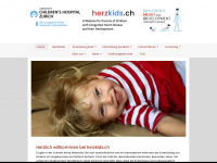 herzkids.ch Webseite Vorschau