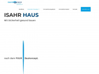 isahr-haus.de Webseite Vorschau
