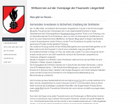 feuerwehr-längenfeld.at Webseite Vorschau