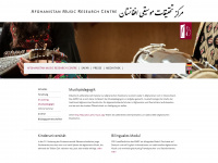 amrc-music.org Webseite Vorschau