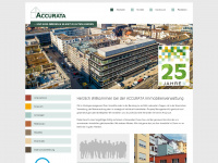 accurata.org Webseite Vorschau