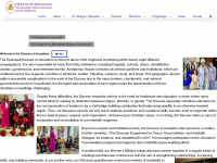 j-diocese.org Webseite Vorschau