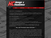 hc-design-modellbau.at Webseite Vorschau