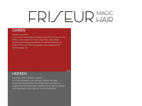 friseurmagichair.at Webseite Vorschau