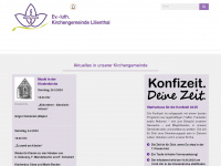 kirchengemeinde-lilienthal.de Webseite Vorschau