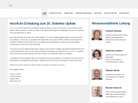 diabetes-update.com Webseite Vorschau