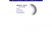 moneta-nova.de Webseite Vorschau