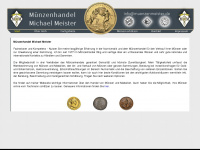 muenzenmeister.de Webseite Vorschau