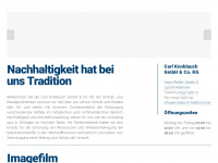 knoblauch-heilbronn.de Webseite Vorschau