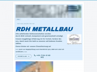 rdh-metallbau.de Webseite Vorschau