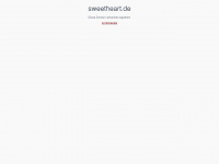 sweetheart.de Webseite Vorschau