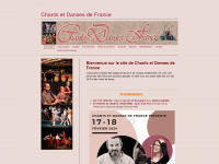 chants-danses-france.com Webseite Vorschau