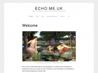 echo.me.uk Webseite Vorschau