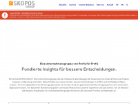 skopos-group.de Webseite Vorschau