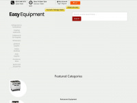 easyequipment.com Webseite Vorschau