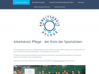 arbeitskreis-pflege.de Webseite Vorschau
