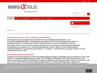 ringbus.at Webseite Vorschau