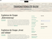 transnationalerraum.wordpress.com Webseite Vorschau