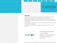 tap-con.de Webseite Vorschau
