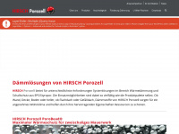 hirsch-porozell.de Webseite Vorschau
