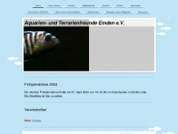 aquarienfreunde-emden.eu Webseite Vorschau