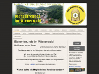 bienenfreunde-im-wienerwald.info Webseite Vorschau