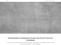 paul-voormann.com Webseite Vorschau