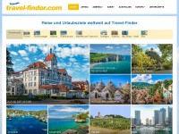 travel-finder.com Webseite Vorschau