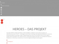 heroes-nuernberg.de Webseite Vorschau