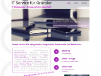 it-fuer-gruender.at Webseite Vorschau