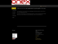 onex-service.ch Webseite Vorschau