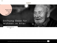 oasestiftung.ch Webseite Vorschau