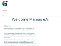 welcome-mamas.org Webseite Vorschau