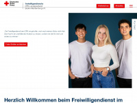 drk-freiwilligendienst-bw.de Webseite Vorschau