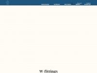 w-fittings.com Webseite Vorschau