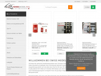 swissmodelrail.ch Webseite Vorschau