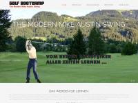 golf-bootcamp.de Webseite Vorschau