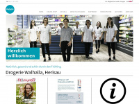 drogerie-walhalla.ch Webseite Vorschau