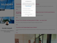 goldacher.ch Webseite Vorschau