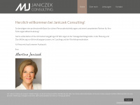 janiczek-consulting.de Webseite Vorschau