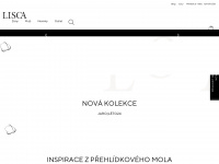 lisca.cz Webseite Vorschau
