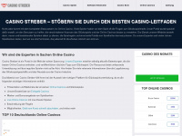 casinostreber.com Webseite Vorschau