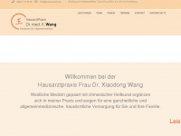 praxis-wang.de Webseite Vorschau