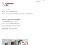 eyemedic.de Webseite Vorschau