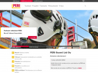 peri.fi Webseite Vorschau
